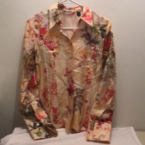 Robert Graham Silk Blouse